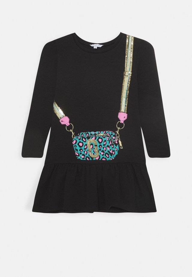 DRESS - Jersey dress - black