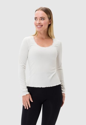 MAALA - Top s dlouhým rukávem - off white