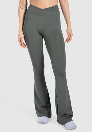 HIGH WAIST SPORT YOGA AND PILATES LEONORA - Leggings - grün