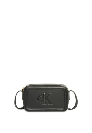 Calvin Klein BOLD CAMERA BAG - Umhängetasche - black