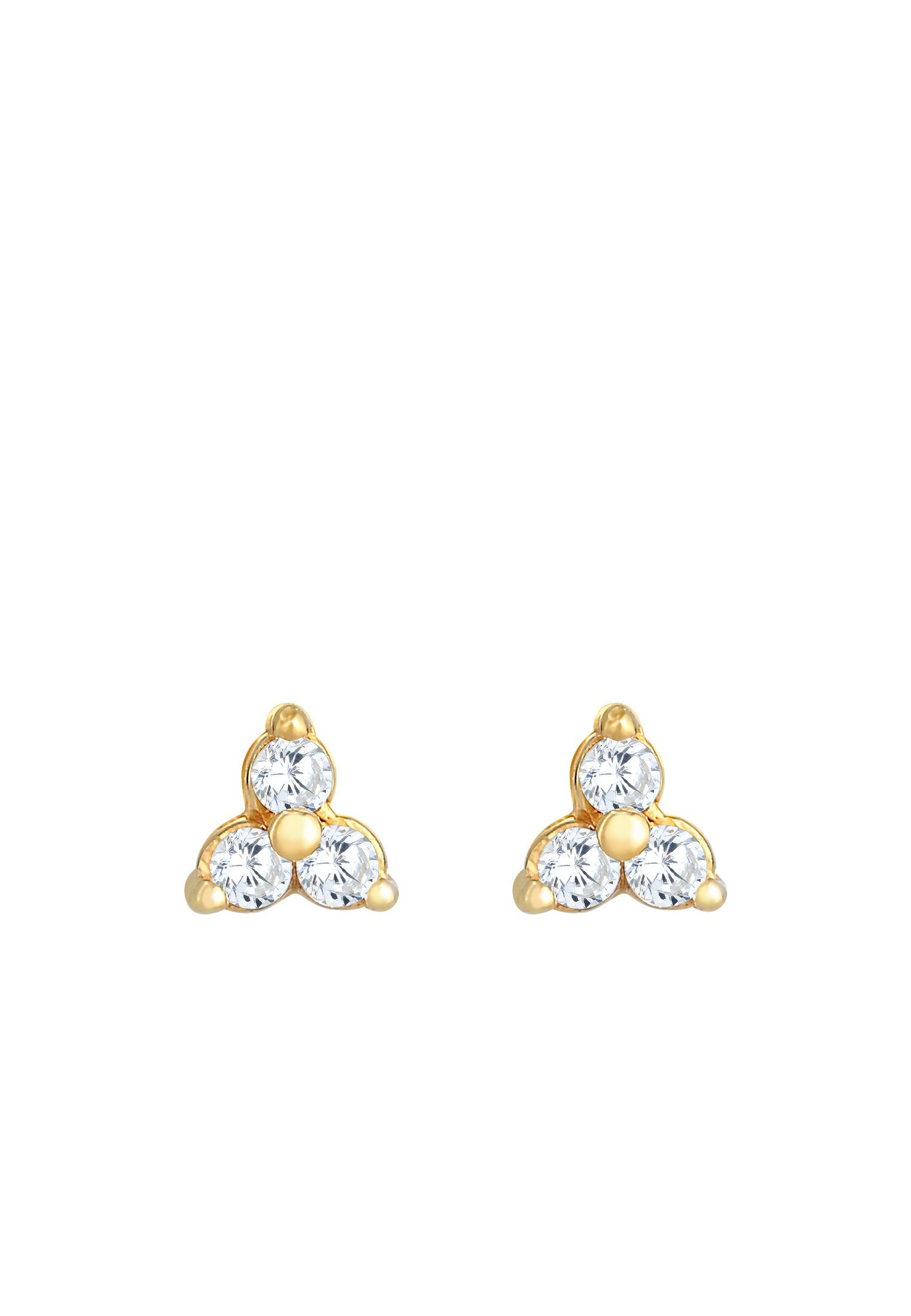 Elli Orecchini a Perno da Donna, in Argento 925, Blu (Chiaro