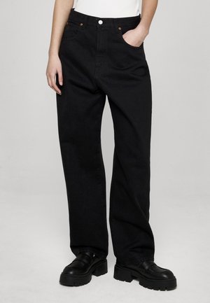 GLOBE - Jeans Straight Leg - black