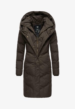 NATALKA - Winter coat - dark choco