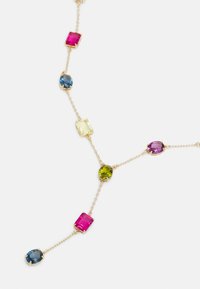 Lauren Ralph Lauren MULTI STONE YNECK - Colar - gold-coloured/multi-coloured