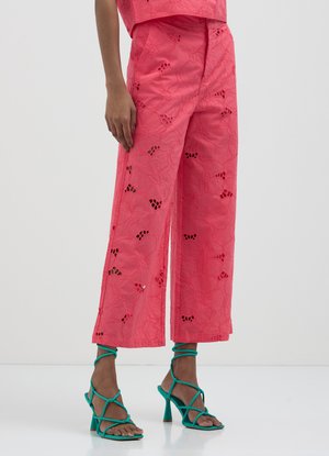 Calliope Stoffhose - rosso