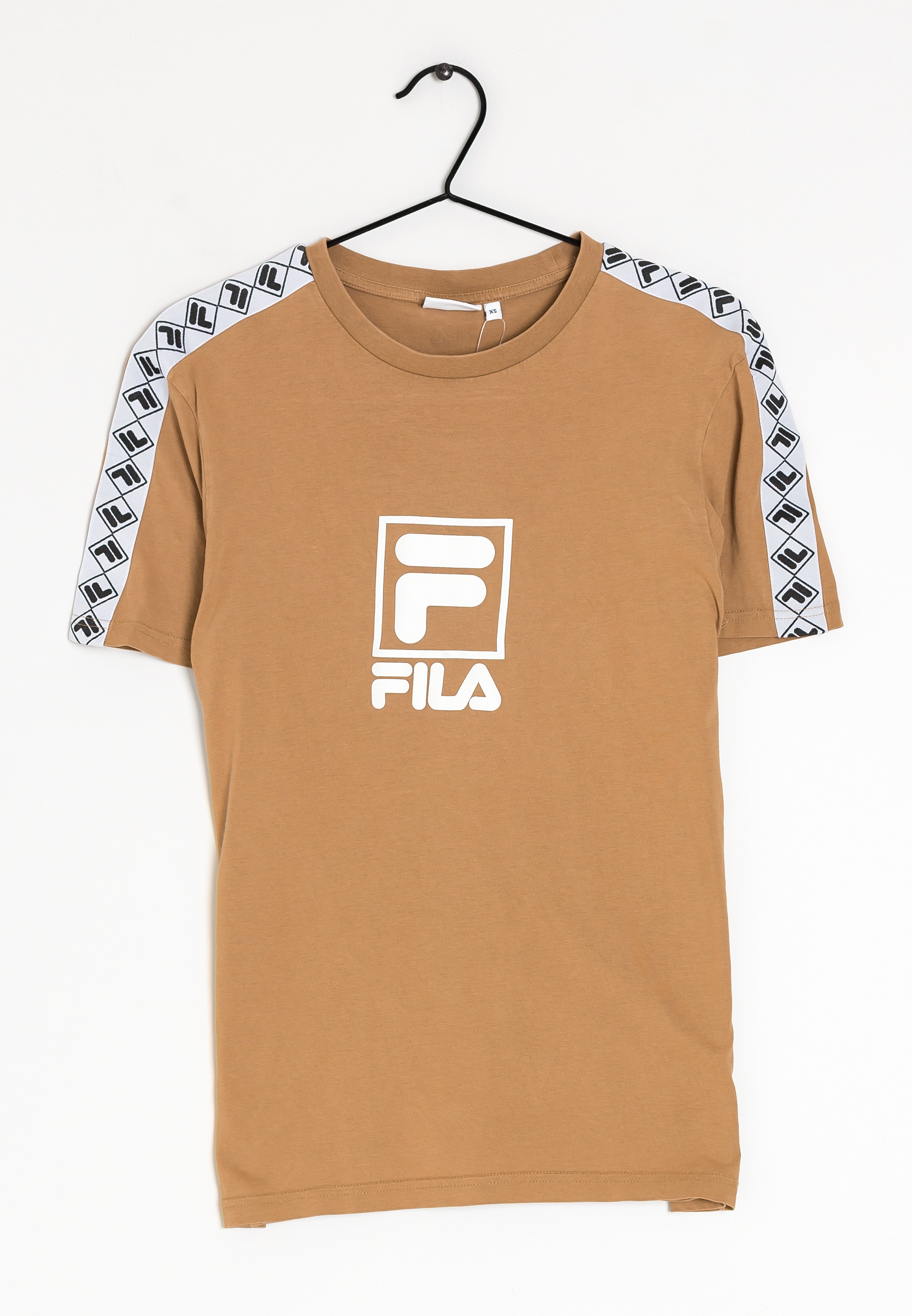 Fila shirt brown Clearance