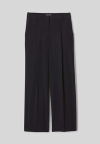 BZB À PINCES - Pantalon classique - noir