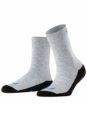 RUNNING WOMEN SPORTS SOCKS PLUSH SOLE - Chaussettes - light grey mel