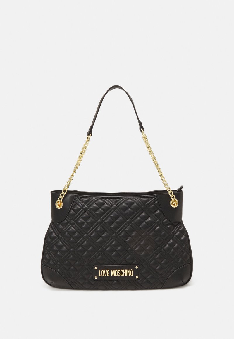 Love Moschino QUILTED BAG - Bolso de mano - nero