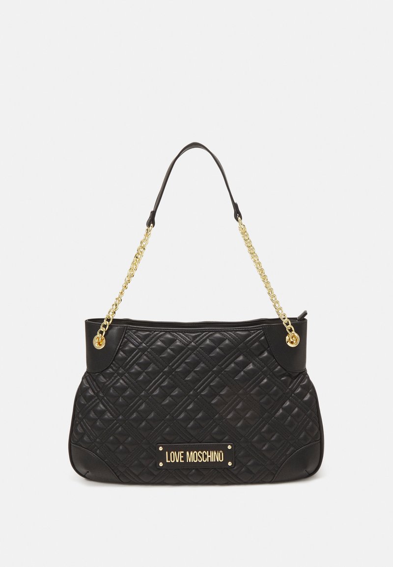 Love Moschino - QUILTED BAG - Handtas - nero, Vergroten