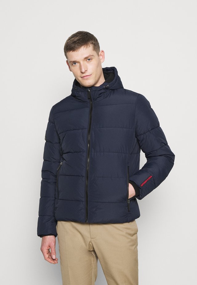 SPORTS PUFFER - Veste d'hiver - navy/black