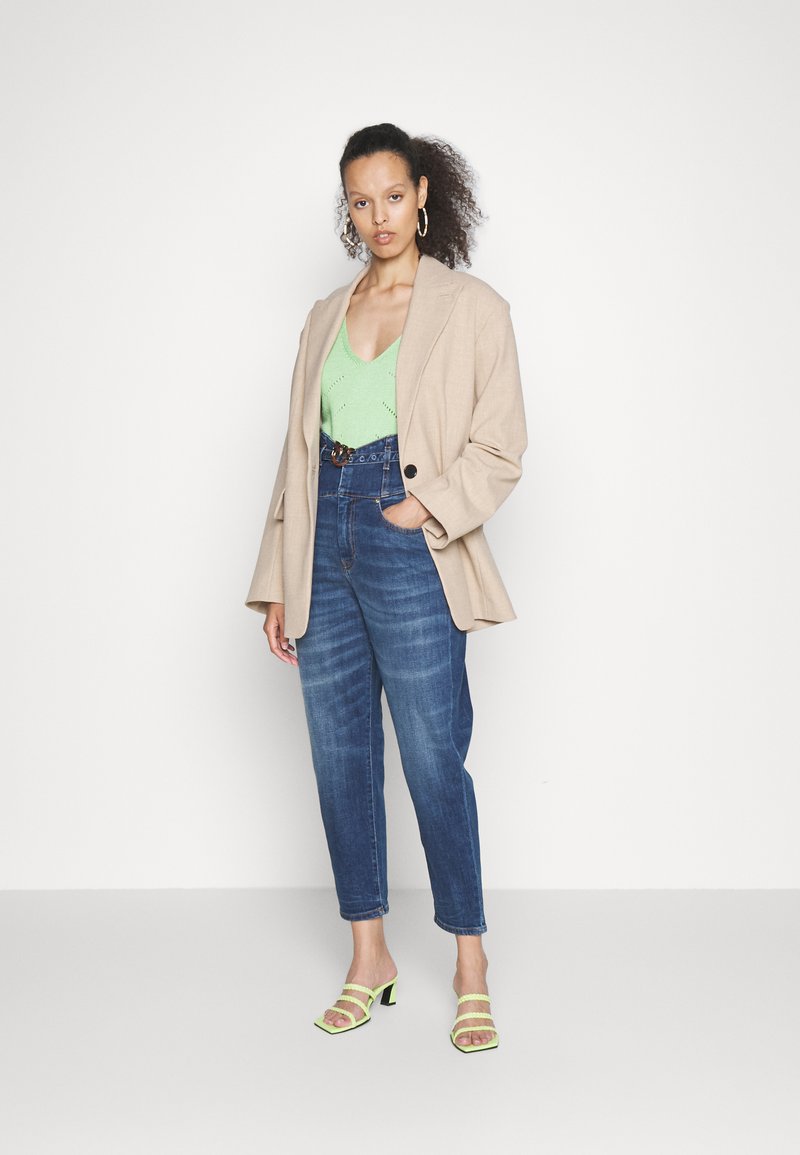 Damen Kleider | Pinko STUPENDA TROUSERS Jeans Relaxed Fit uniform blue/blau - CP63675 Damen Kleider | Pinko STUPENDA TROUSERS Jeans Relaxed Fit uniform blue/blau - CP63675