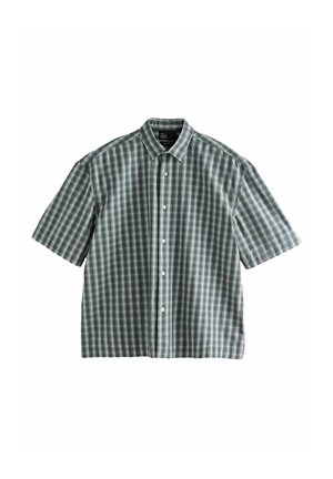 Next REGULAR FIT - EDIT BOXY SHORT SLEEVE CHECK - Shirt - grey