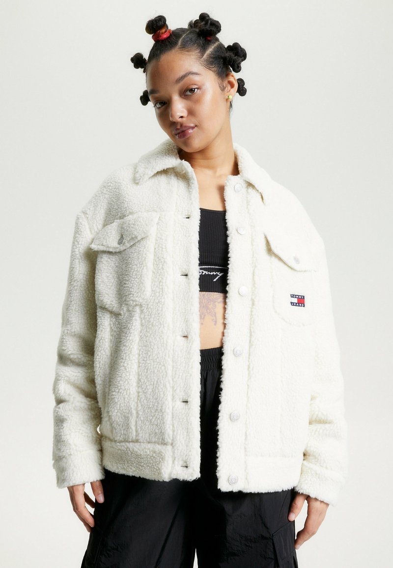 Tommy Jeans PADDED Veste d'hiver ancient white/blanc ZALANDO.FR