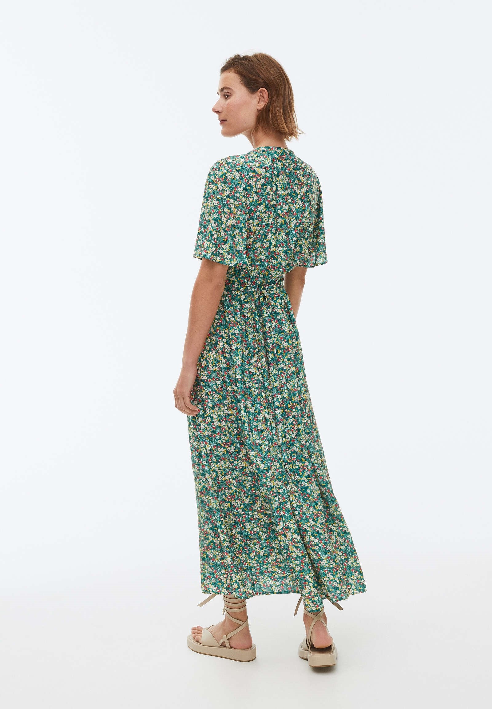 OYSHO Vestito lungo - turquoise/turchese - Zalando.it