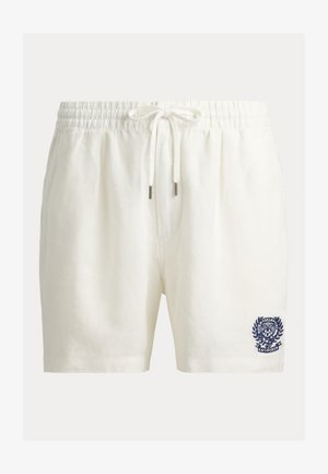 Polo Ralph Lauren, WIMBLEDON 6-INCH LINEN SHORT - Shorts - ceramic white