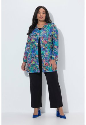 A-LINIE V-AUSSCHNITT LANGARM - Cardigan - azure