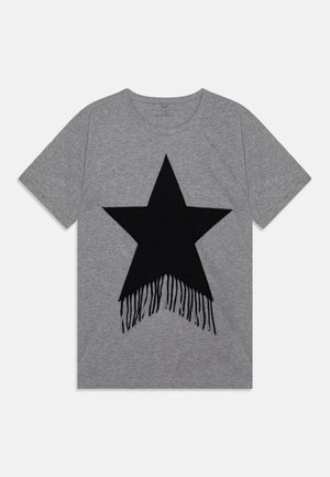 Stella McCartney Kids Camiseta estampada - grigio medio melange