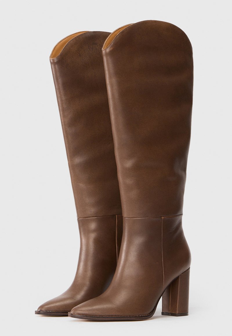 Stivali Alti Stivali Marroni Steve Madden Steve Madden Stivaletti