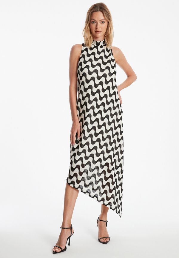 ZOLA - Maxikleid - schwarz weiß