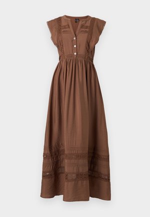 Vero Moda, VMJULES TAPE ANKLE DRESS - Robe longue - cocoa brown