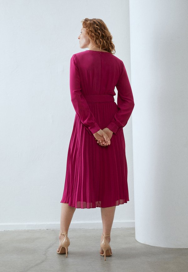 PLISSEE MIDI DRESS - Day dress2