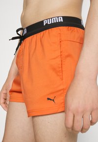Puma SWIM MEN LOGO - Badeshorts - chili powder
