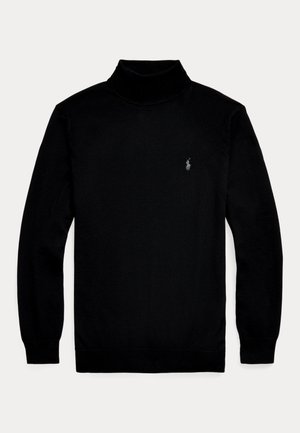 Polo Ralph Lauren Big & Tall, WASHABLE WOOL TURTLENECK SWEATER - Jumper - black