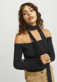 JJXX JXFEO - Maglietta a manica lunga - black