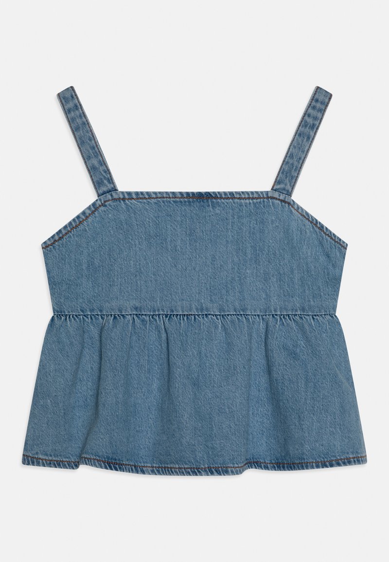 Abercrombie & Fitch Top lichtblauw denim