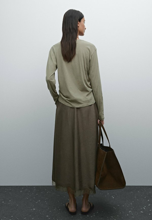 A-line skirt - BEIGE3