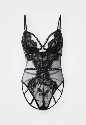 ASTRID CROTCHLESS BODY  - Body - black