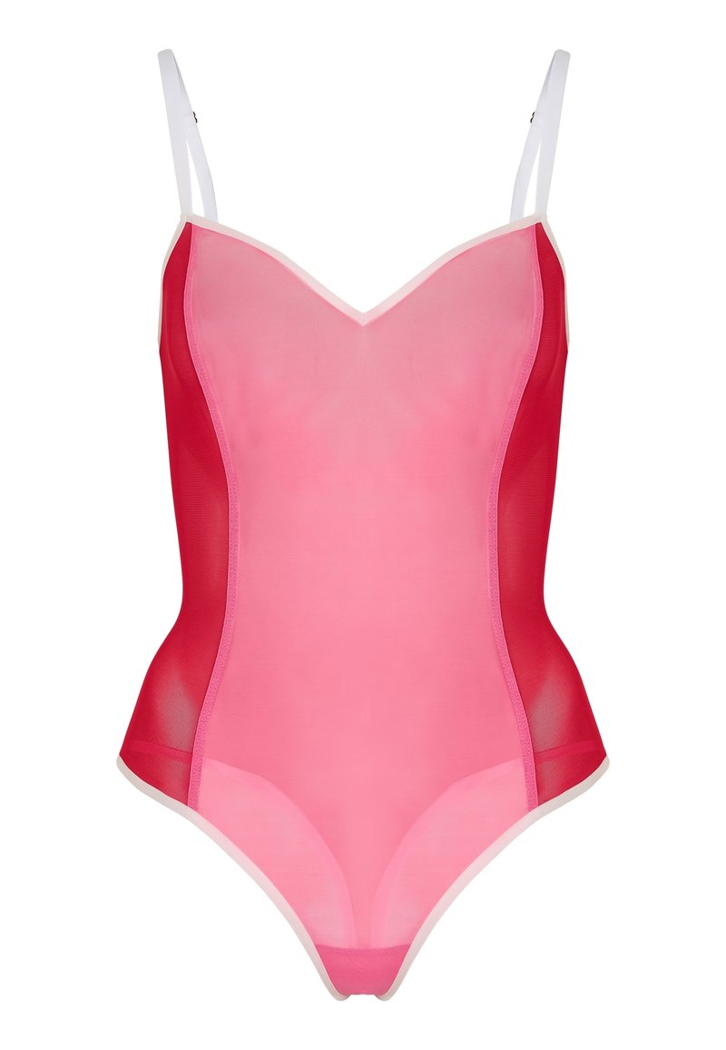 ITEM m6 ALL MESH SHAPING STRING BODY - Body - love/rosa - Zalando.de 