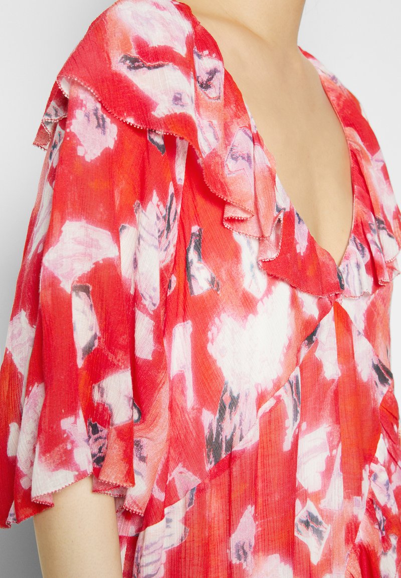 Damen Kleider | Iro ARAMA Freizeitkleid mixed red/rot - JS01146 Damen Kleider | Iro ARAMA Freizeitkleid mixed red/rot - JS01146