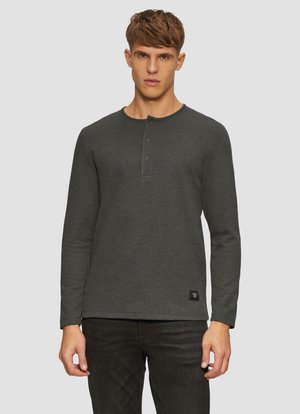 Langarmshirt - dunkelgrau