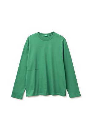United Colors of Benetton LONG-SLEEVED T-SHIRT WITH LOGO. - Camiseta de pijama - green