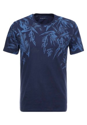 Pier One T-shirt med print - blue