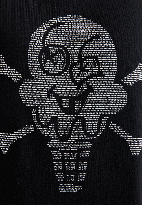 RHINESTONE CONES & BONES POPOVER HOOD - Hoodie3