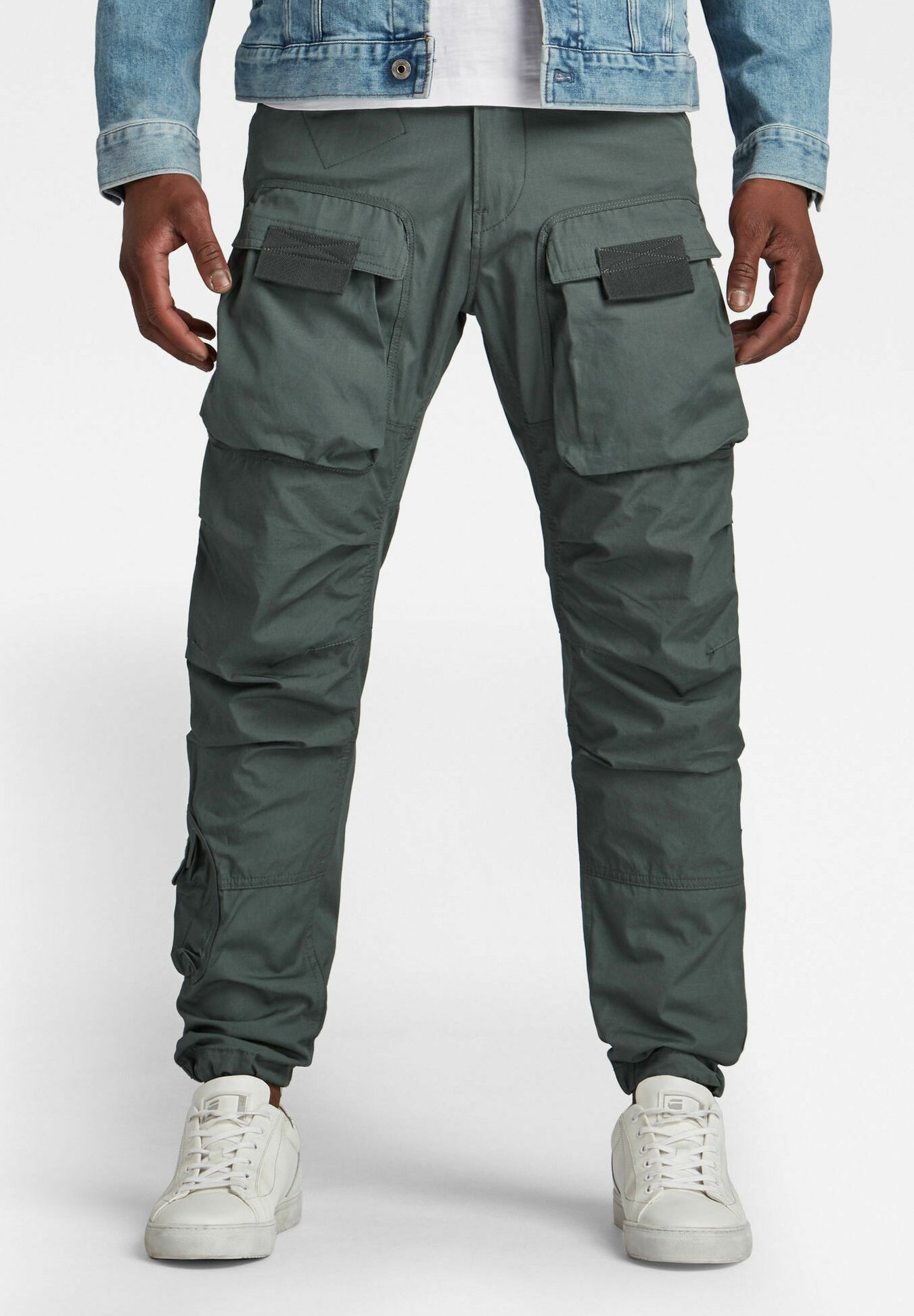 G-Star STRAIGHT TAPERED - Pantaloni cargo - graphite/grigio - Zalando.it