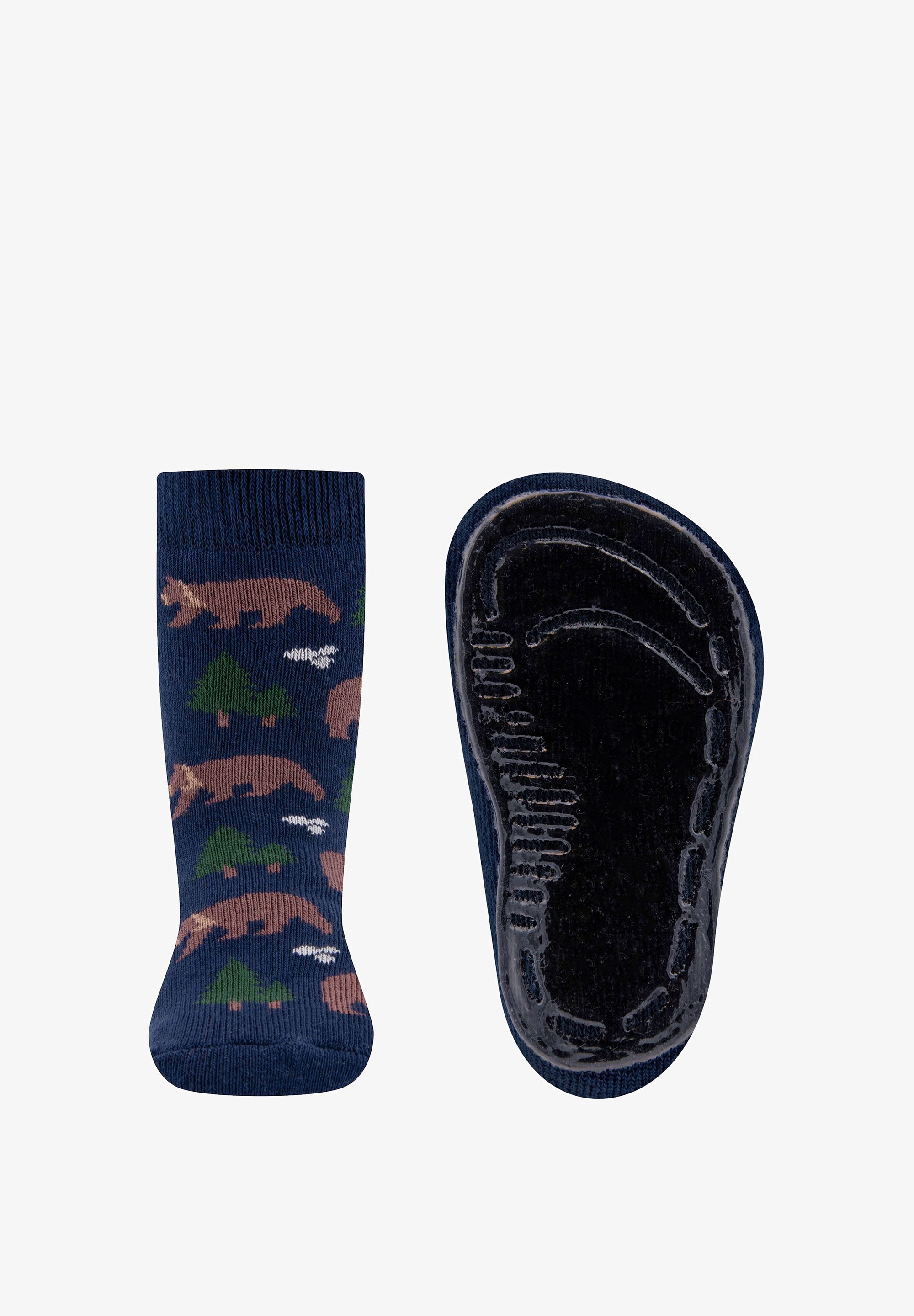 Ewers STOPPER BÄREN Socken navy/blau