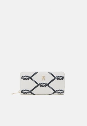 Tommy Hilfiger TIMELESS LARGE ROPE - Geldbörse - weathered white
