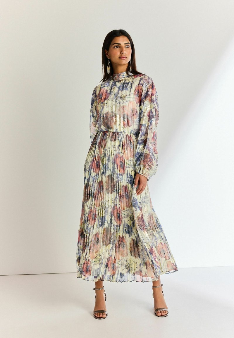 Next PLEATED-REGULAR FIT - Maxi šaty - blue