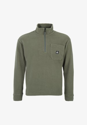 Protest MIDLAYERS 1/4 ZIP - Sweat polaire - thyme