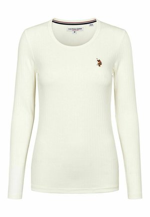 U.S. Polo Assn. CARLOTTA - T-shirt à manches longues - cloud dancer