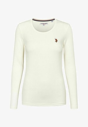 U.S. Polo Assn. CARLOTTA - Top s dlouhým rukávem - cloud dancer