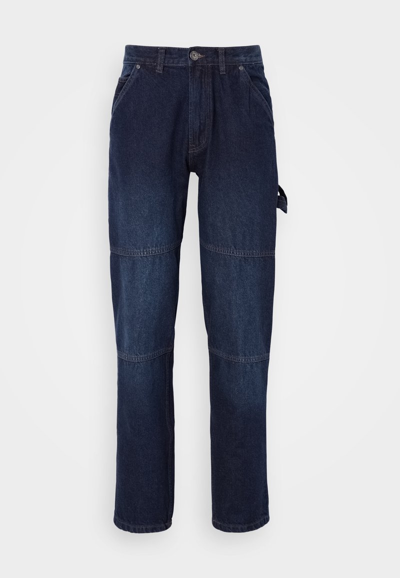 INDICODE JEANS Relaxed fit jeans donkerblauw denim