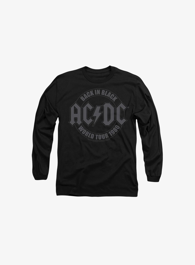 Hampton Tonal Stack Logo T-Shirt for Men in Black Hampton Tonal Stack Logo T-Shirt for Men in Black