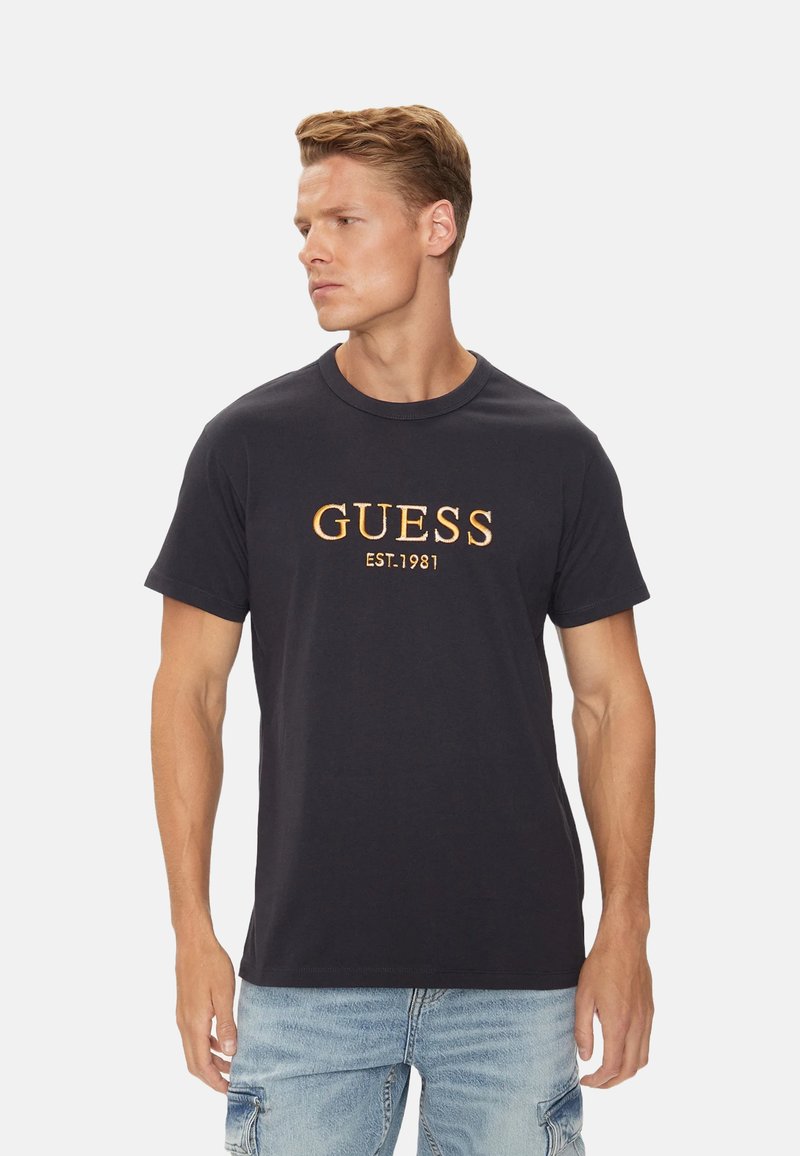 Guess Camiseta Estampada Smart Blue azul Marino Zalando es guess-camiseta-estampada-smart-blue-azul-marino-zalando-es
