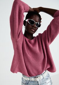 ONLY ONLHILDE LIFE - Strikkegenser - mesa rose