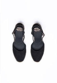 FRED MARTIN COLLECTION BARI - Sandales à plateforme - black suede